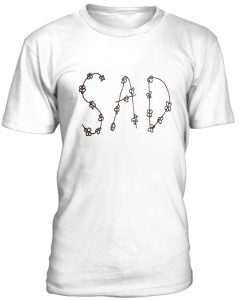 Sad flower unisex t-shirt