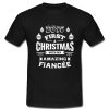 First Christmas With My Amazing Fiancee T Shirt