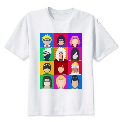 Naruto Shonen Jump Character Cast T-Shirt