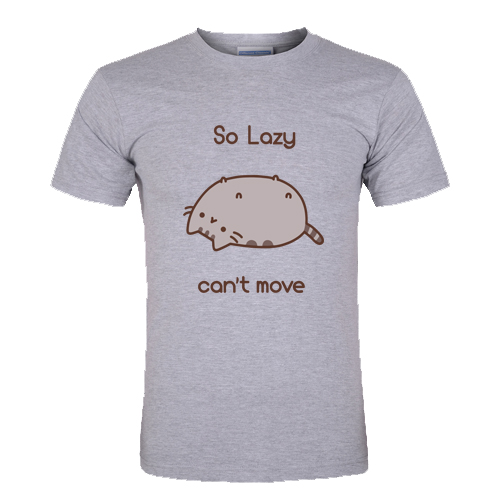 So Lazy Can't Move Pusheen T Shirt