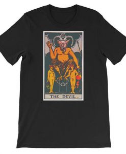The Devil Tarot Card T Shirt