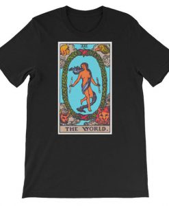 The World Tarot Card T Shirt