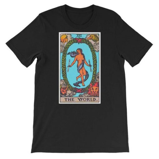The World Tarot Card T Shirt