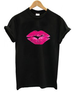 Lips kiss T shirt