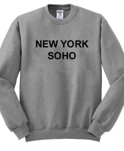 New York Soho Sweatshirt Grey