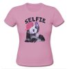 Selfie panda T shirt