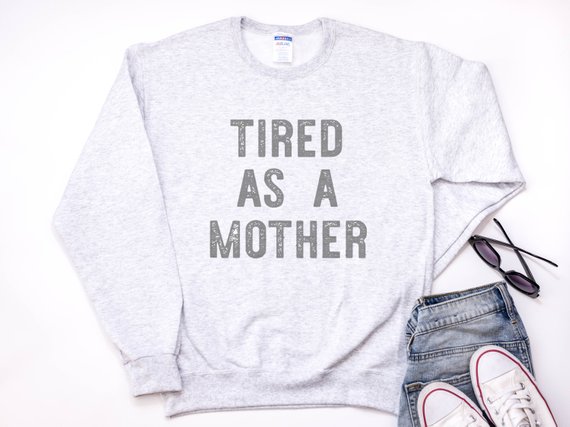 merry as a mother sweatshirt