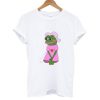 pepe the frog in a dress T shirt
