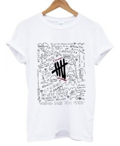 5 Seconds Of Summer Collage T shirt