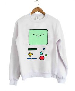 Adventure Time BMO sweatshirt