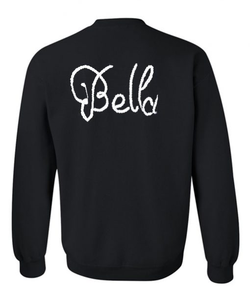 Bella sweatshirt back