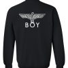 Boy London Logo sweatshirt back