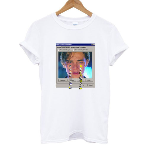 leonardo dicaprio tshirt