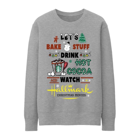 white christmas movie sweatshirt