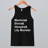 Morticia Elvira Vampira Lily Munster Tank Top2