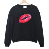 Red Lips kiss sweatshirt