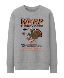 WKRP Turkey Drop Sweatshirt