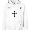 cross hoodie