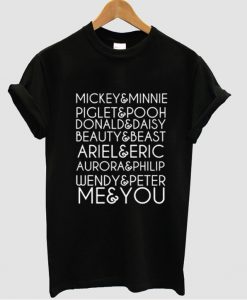 mickey&minnie tshirt
