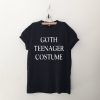Goth teenager costume tshirt