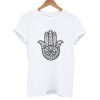 Hamsa Hand and eye symbol T shirt