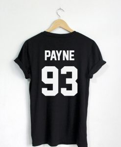 Liam Payne 93 T shirt Back
