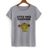 Little Miss Sunshine tshirt grey