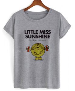 Little Miss Sunshine tshirt grey