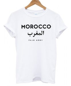 Morocco Sign T shirt
