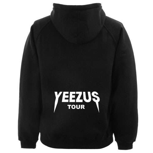 Yeezus Tour Hoodie Back