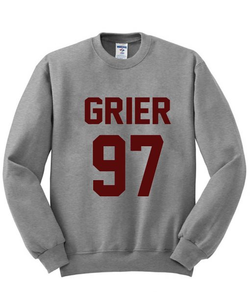 grier 97 gray sweatshirt