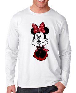 minnie mouse longsleeve sweatshirt