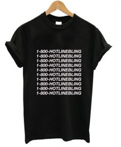 1-800-HOTLINEBLING Black shirt