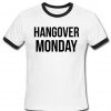 hangover monday ringer shirt