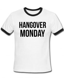 hangover monday ringer shirt