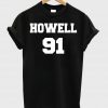 howell 91 tshirt