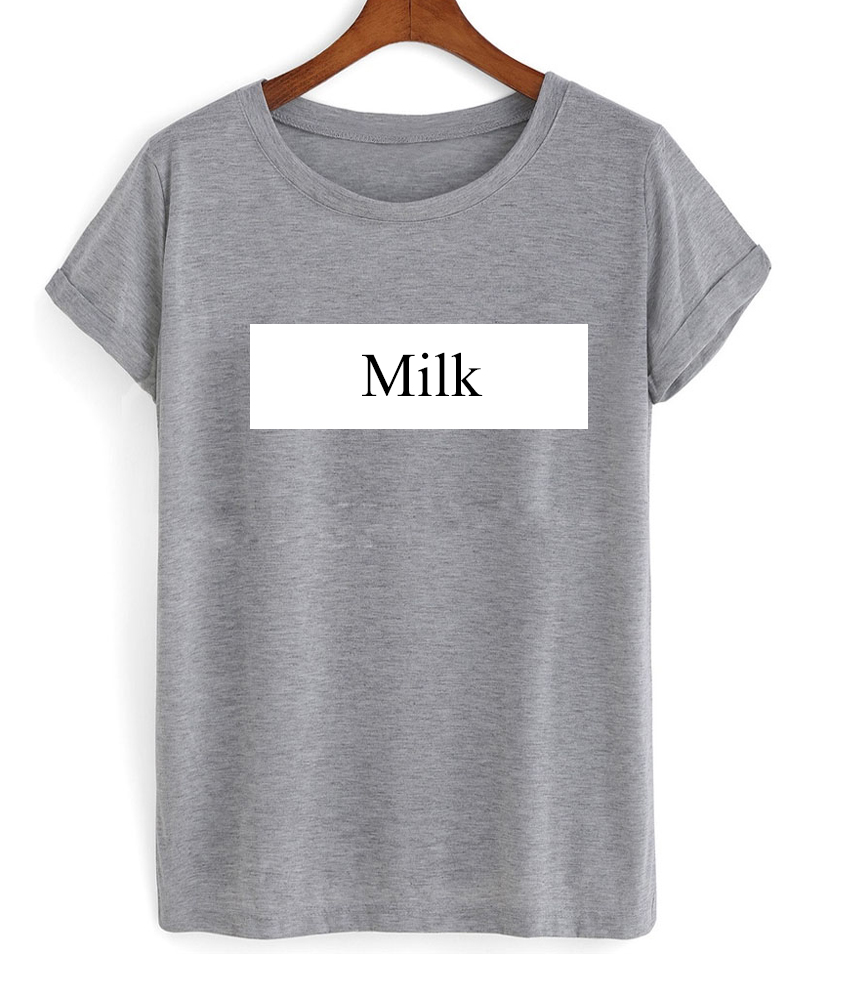 milk and mocha shirt