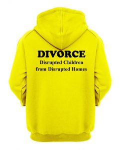 Divorce Disrupted Children Hoodie