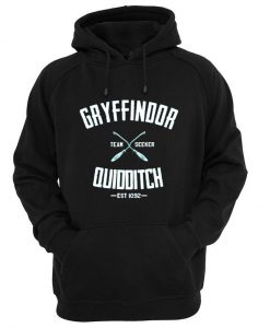 Gryffindor Quidditch Harry Potter black HOODIE
