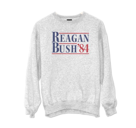 reagan and bush sweatshirt