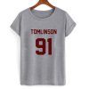 Tomlinson 91 Louis Tomlinson tshirt