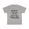 Head Says Gym Heart Says Tacos T Shirt