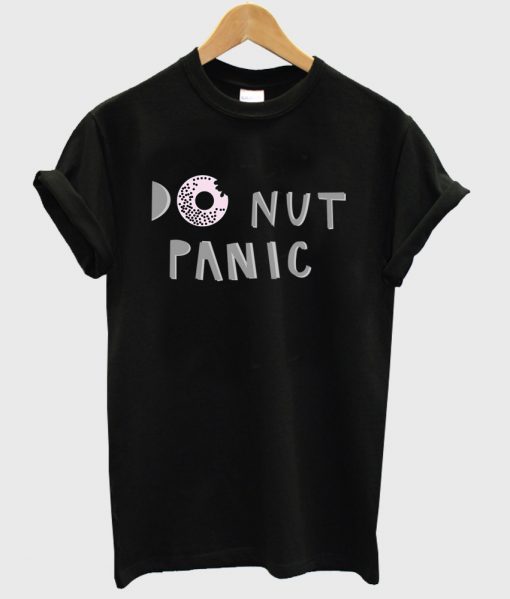 donut panic tshirt