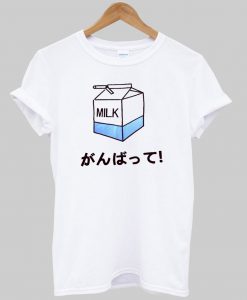 milk japanesse tshirt