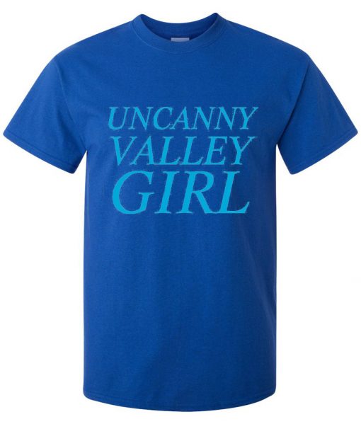 uncanny valley girl tshirt