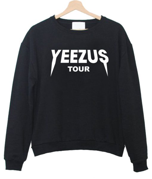 yeezus tour Black sweatshirt