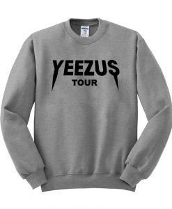 yeezus tour grey sweatshirt