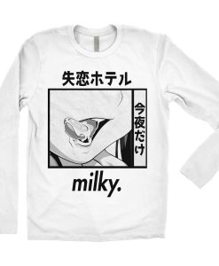 Milky Inverted Sweatshirt