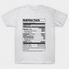 Nutrition Facts T Shirt