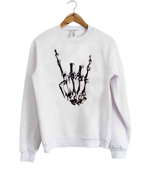 human skeleton sweatshirt